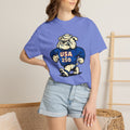 Vintage USA Bulldog Mascot Graphic Tee