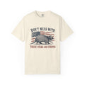 Patriotic Armadillo Cowboy Graphic Tee