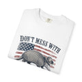 Patriotic Armadillo Cowboy Graphic Tee