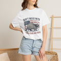 Patriotic Armadillo Cowboy Graphic Tee