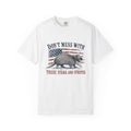 Patriotic Armadillo Cowboy Graphic Tee