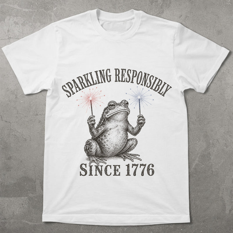 WZ_frog_sparkling_responsibly_shopify_comfort_colors_1717_flatlay_1_mockup_white