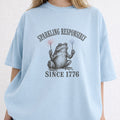WZ_frog_sparkling_responsibly_shopify_comfort_colors_1717_mockup_woman_2_chambray