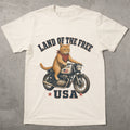 WZ_motorcycle_cat_land_of_the_free_shopify_comfort_colors_1717_flatlay_1_mockup_ivory