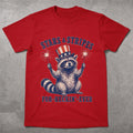 WZ_raccoon_stars_and_stripes_forever_shopify_comfort_colors_1717_flatlay_1_mockup_red