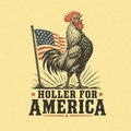 WZ_rooster_holler_for_america_shopify_comfort_colors_1717_fabric_square_butter