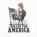 WZ_rooster_holler_for_america_shopify_comfort_colors_1717_fabric_square_white