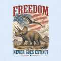 WZ_tric_freedom_never_goes_extinct_white_shopify_comfort_colors_1717_fabric_square_chambray