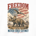 WZ_tric_freedom_never_goes_extinct_white_shopify_comfort_colors_1717_fabric_square_white