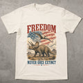 WZ_tric_freedom_never_goes_extinct_white_shopify_comfort_colors_1717_flatlay_1_mockup_ivory
